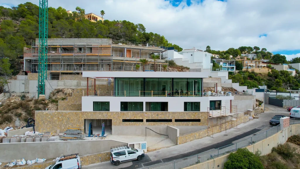 Acristalamiento de vivienda en Costa d’en Blanes, Mallorca